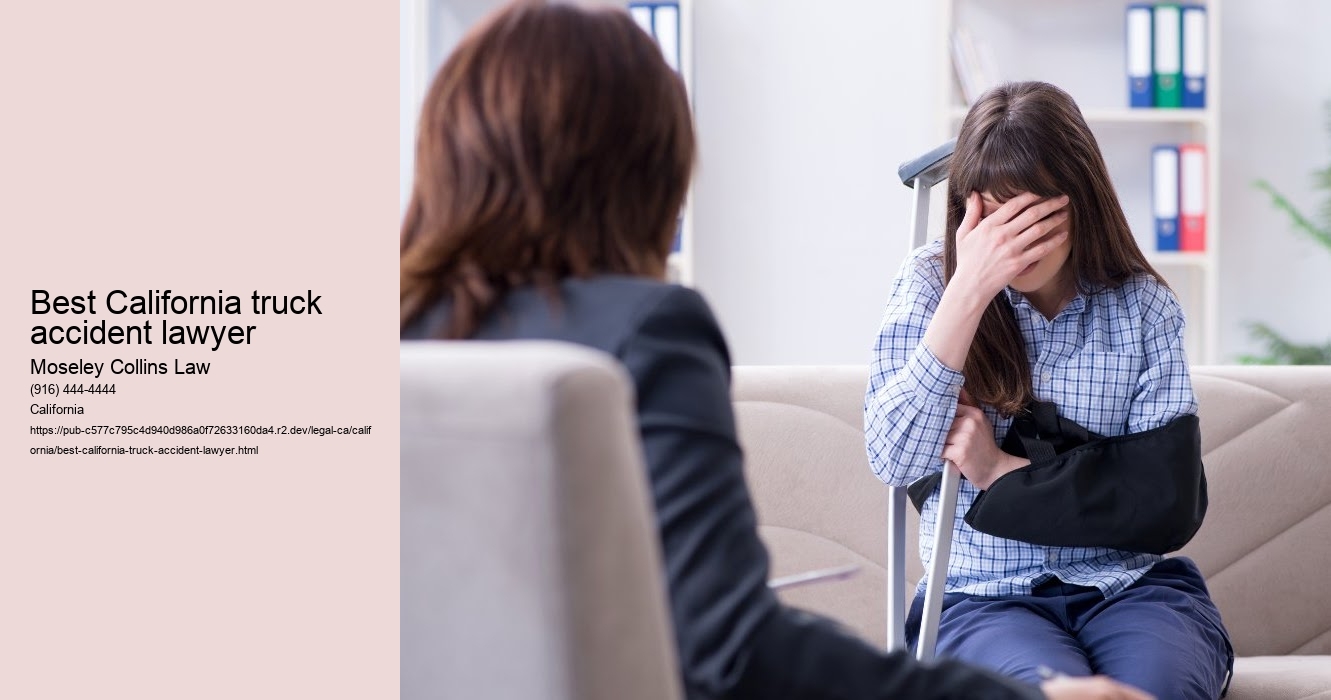 Best California truck accident lawyer